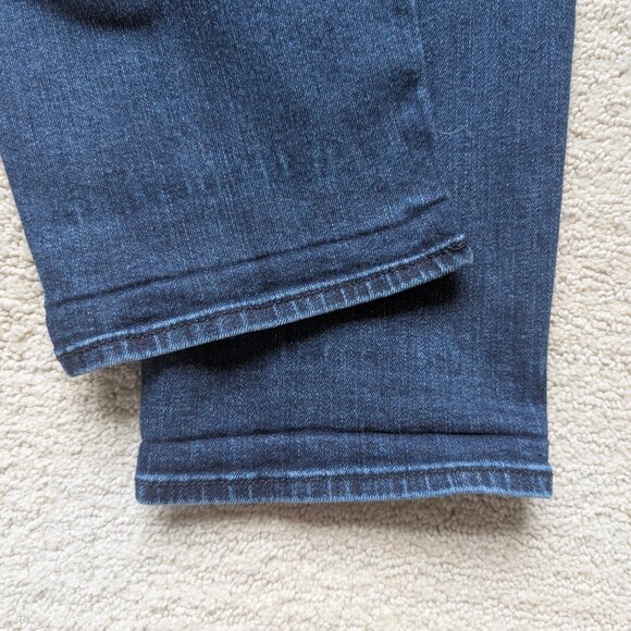 7 For All Mankind High Waist Josefina Straight Leg Stretch Jeans Women's 31 x 27 - Picture 8 of 13